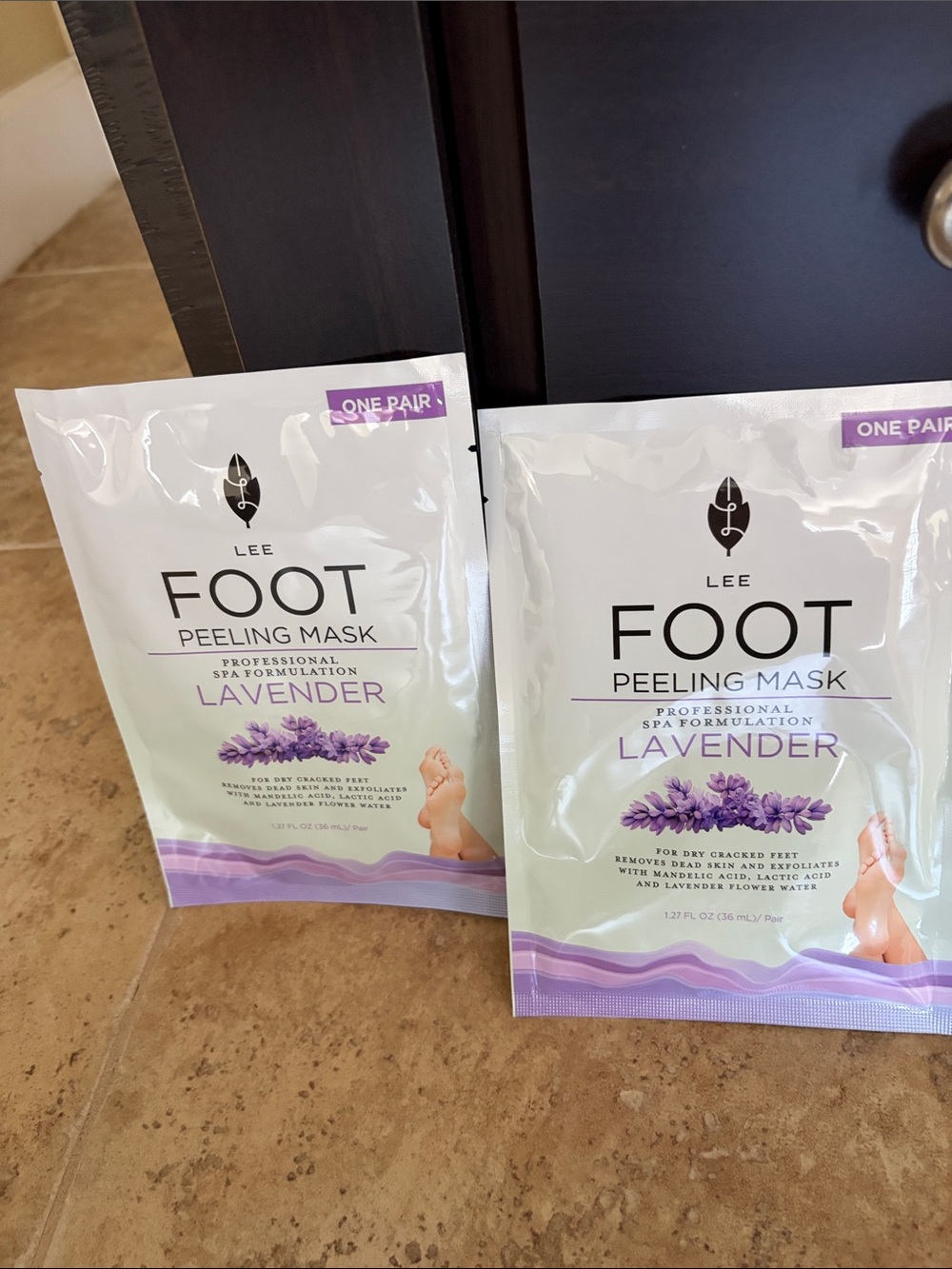 Lee Lavender Foot Peeling Mask - (1)